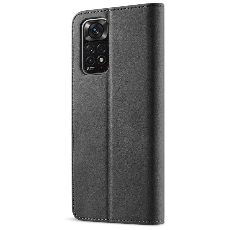 Lederhüllen Für Xiaomi Redmi Note 11 Pro / 11 Pro 5G Lc.imeeke Ledereffekt