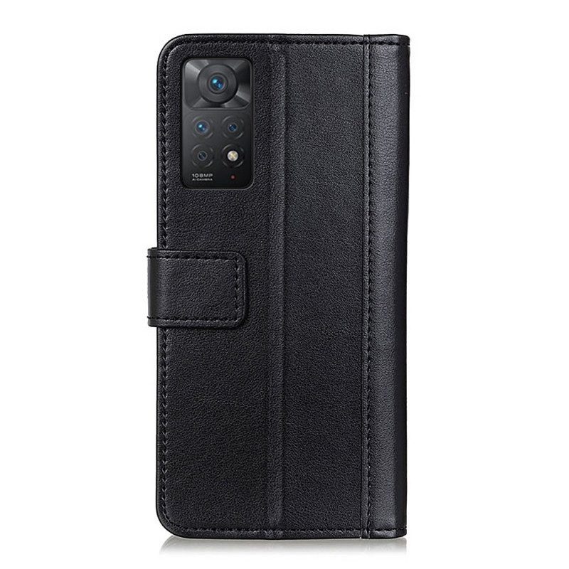 Lederhüllen Für Xiaomi Redmi Note 11 Pro / 11 Pro 5G Leder-styling