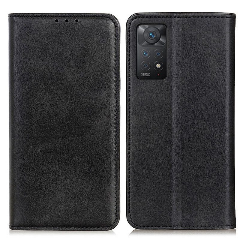 Schutzhülle Für Xiaomi Redmi Note 11 Pro / 11 Pro 5G Flip Case Elegantes Spaltleder