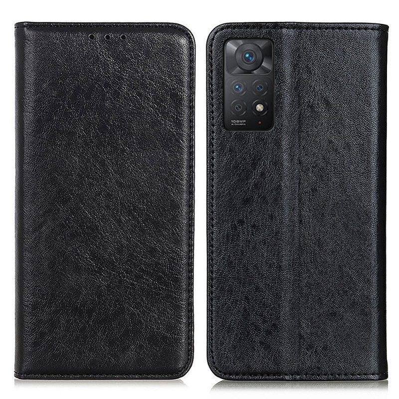 Schutzhülle Für Xiaomi Redmi Note 11 Pro / 11 Pro 5G Flip Case Lederstruktur