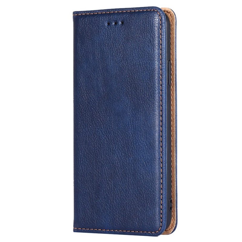 Schutzhülle Für Xiaomi Redmi Note 11 Pro / 11 Pro 5G Flip Case Nähte Aus Kunstleder