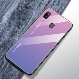 Handyhülle Für Samsung Galaxy A30 Galvanisierte Farbe