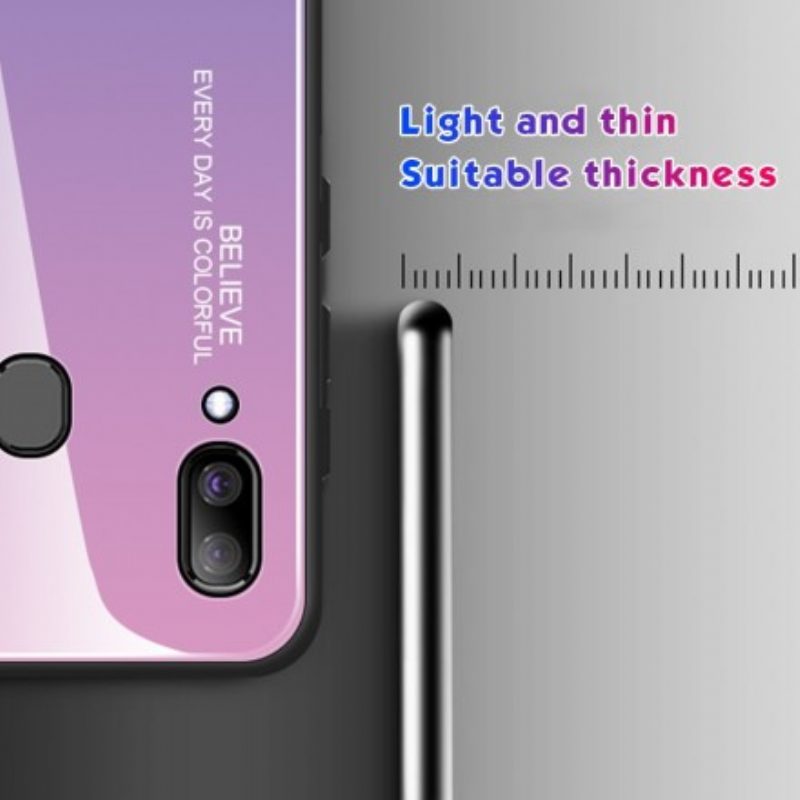 Handyhülle Für Samsung Galaxy A30 Galvanisierte Farbe