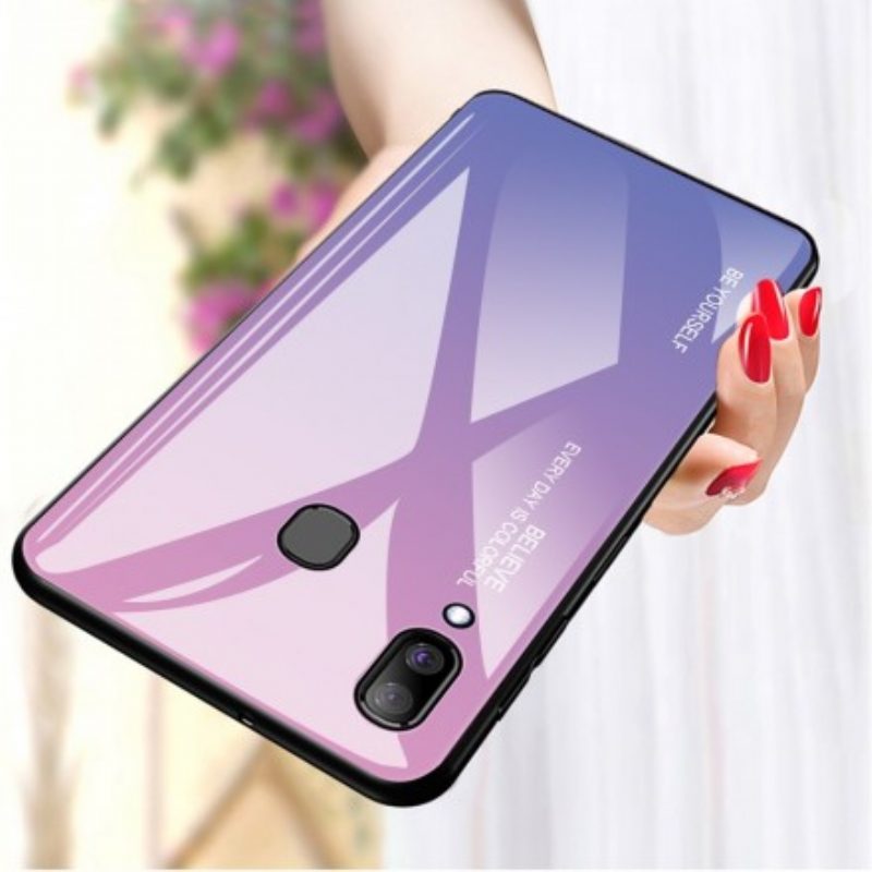 Handyhülle Für Samsung Galaxy A30 Galvanisierte Farbe