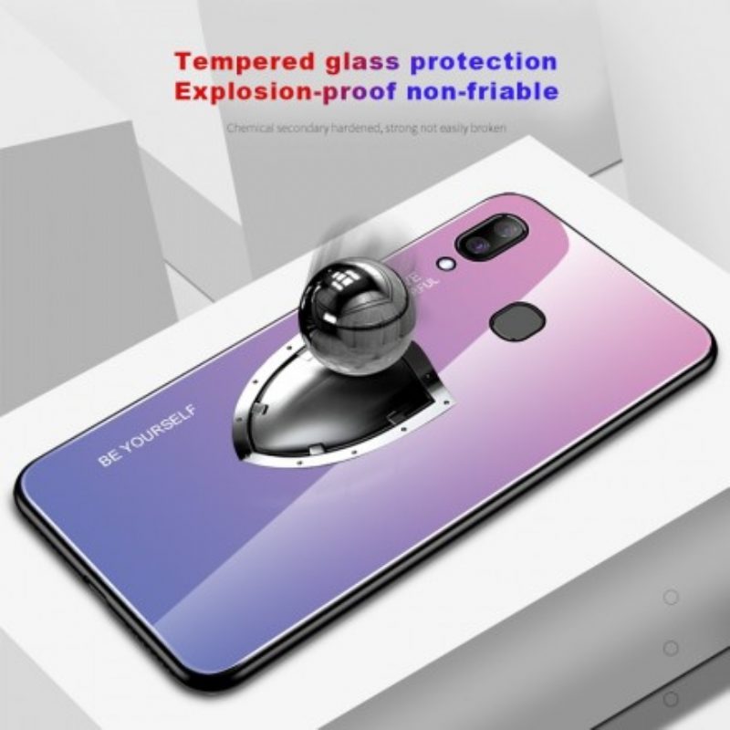 Handyhülle Für Samsung Galaxy A30 Galvanisierte Farbe