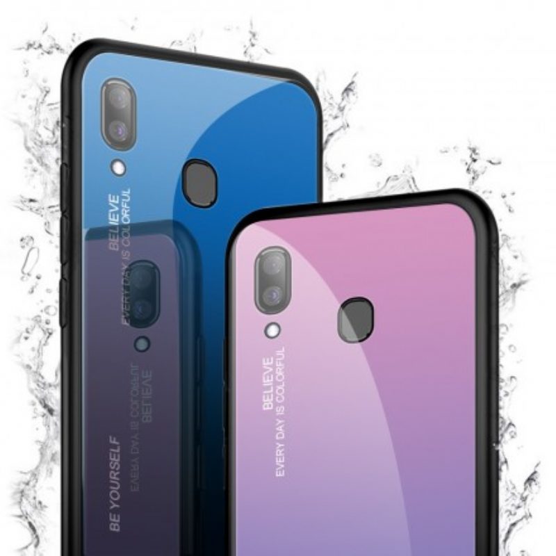 Handyhülle Für Samsung Galaxy A30 Galvanisierte Farbe