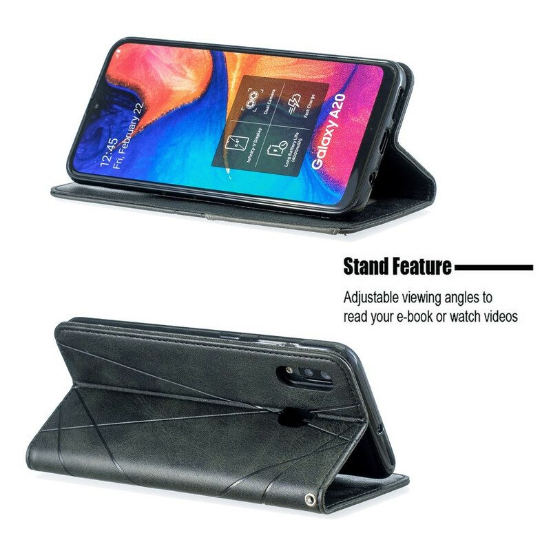 Schutzhülle Für Samsung Galaxy A30 Flip Case Künstlerstil