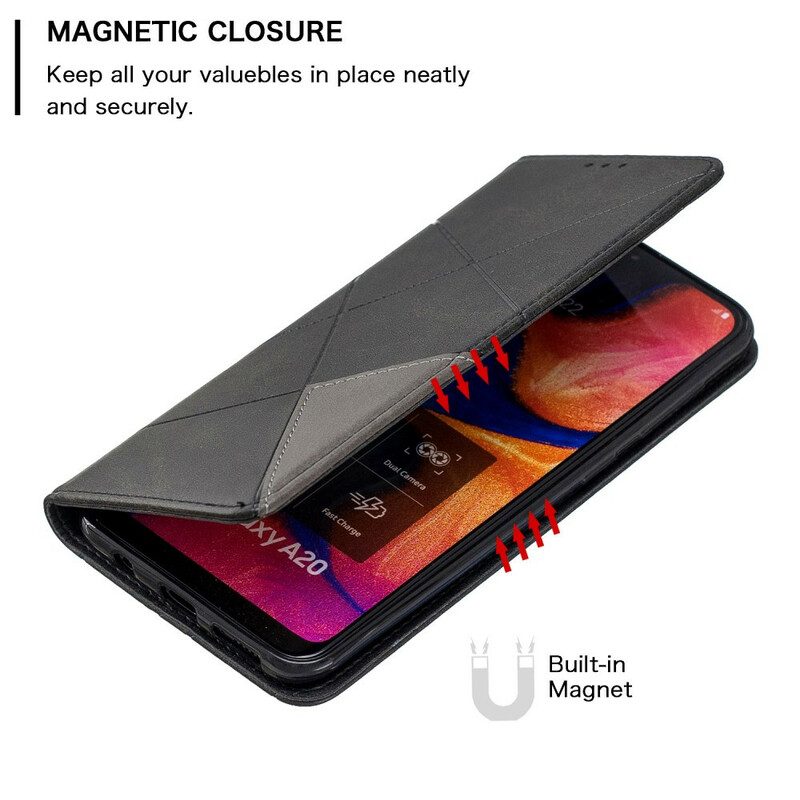 Schutzhülle Für Samsung Galaxy A30 Flip Case Künstlerstil