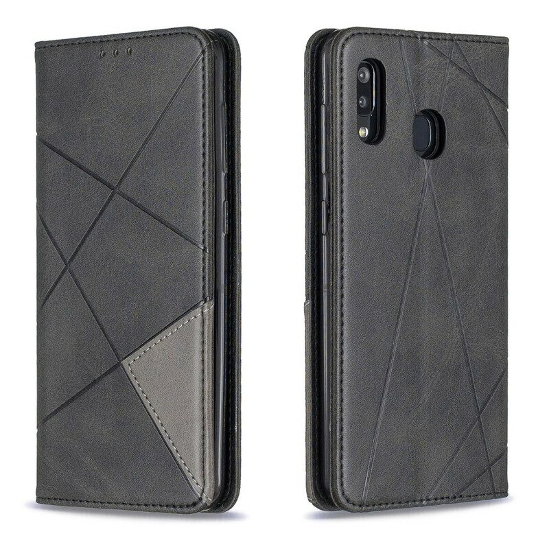 Schutzhülle Für Samsung Galaxy A30 Flip Case Künstlerstil