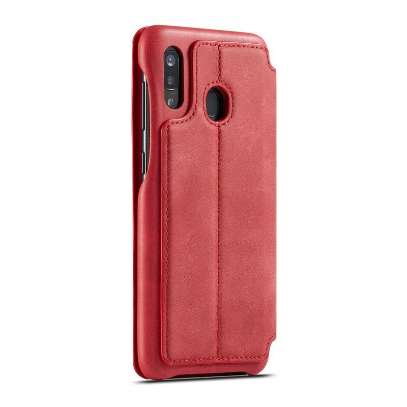 Schutzhülle Für Samsung Galaxy A30 Flip Case Lc.imeeke Ledereffekt