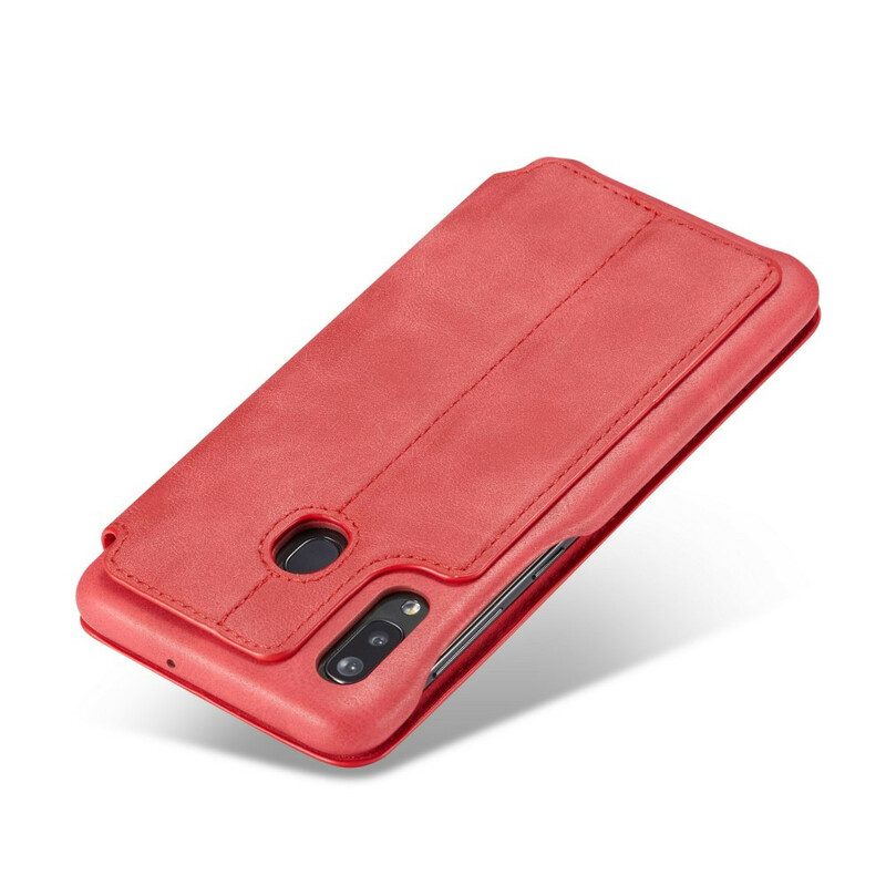 Schutzhülle Für Samsung Galaxy A30 Flip Case Lc.imeeke Ledereffekt