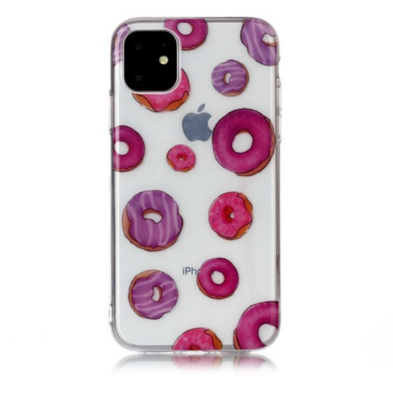 Handyhülle Für iPhone 11 Nahtloser Donut-fächer