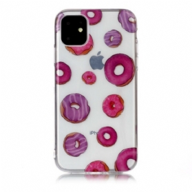 Handyhülle Für iPhone 11 Nahtloser Donut-fächer