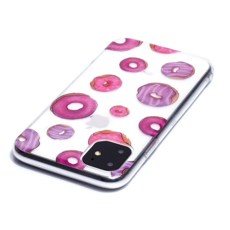 Handyhülle Für iPhone 11 Nahtloser Donut-fächer