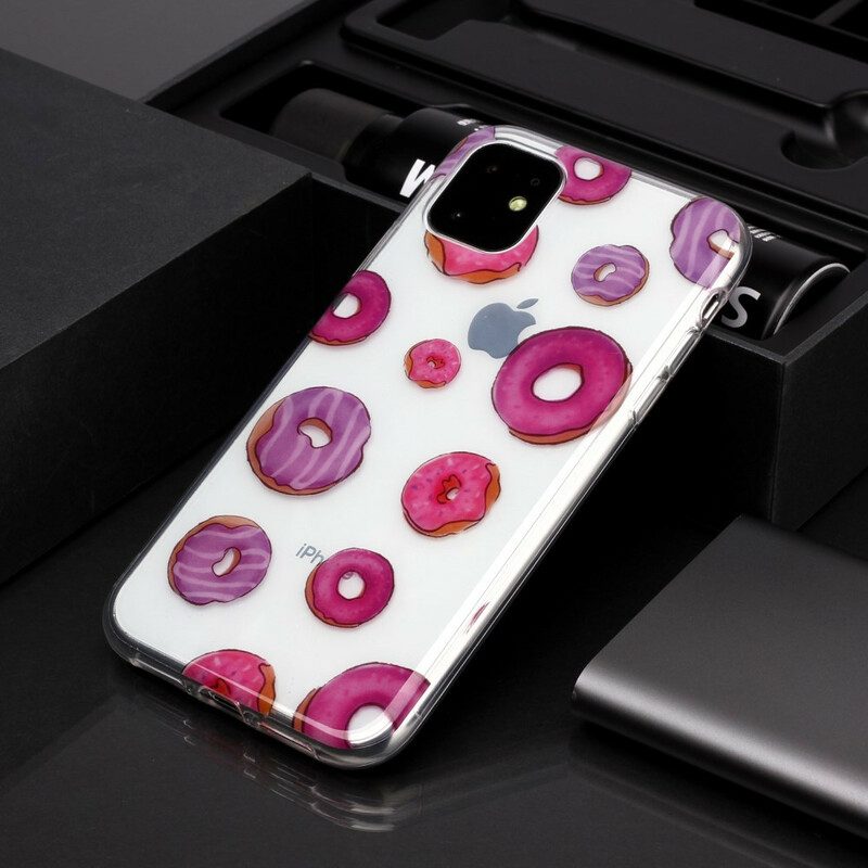 Handyhülle Für iPhone 11 Nahtloser Donut-fächer