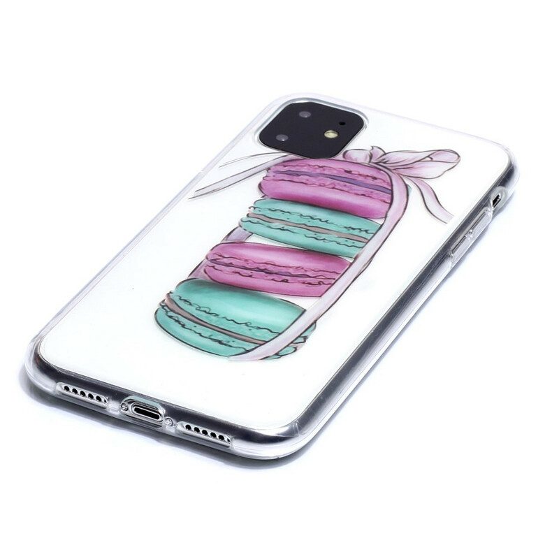 Handyhülle Für iPhone 11 Transparente Gourmet-macarons