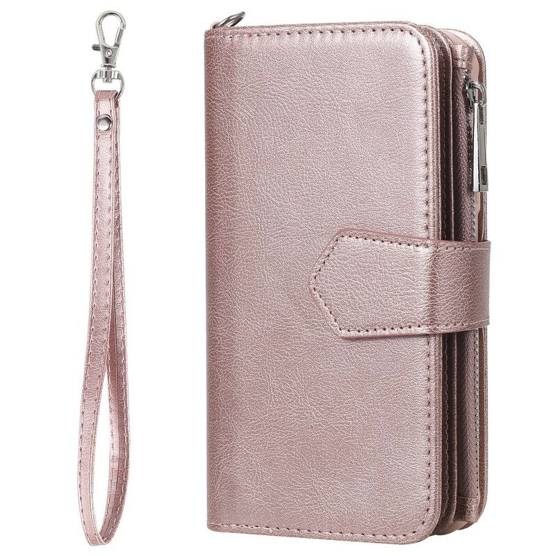 Hülle Flip Case Für iPhone 11 Brieftasche Abnehmbare Geldbörse