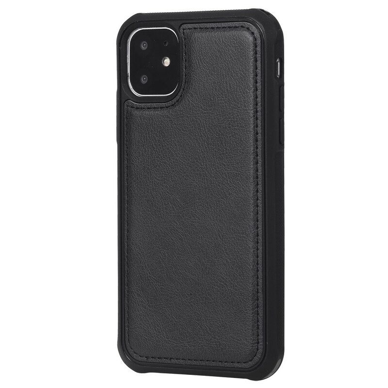 Hülle Flip Case Für iPhone 11 Brieftasche Abnehmbare Geldbörse