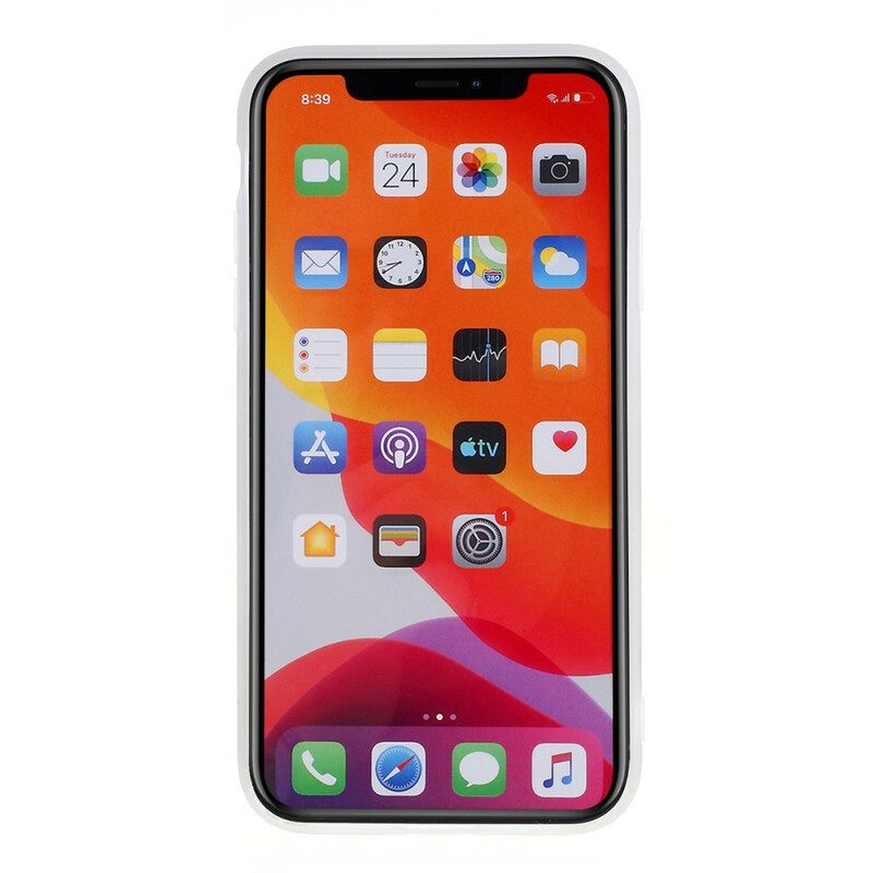 Hülle Für iPhone 11 Bunter Geometrie-marmor