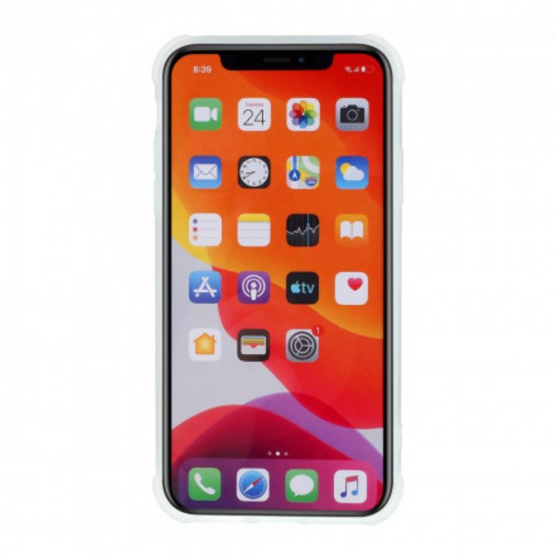 Hülle Für iPhone 11 Flexibler Silikonmarmor