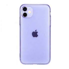 Hülle Für iPhone 11 Fluoreszierender Glitzer