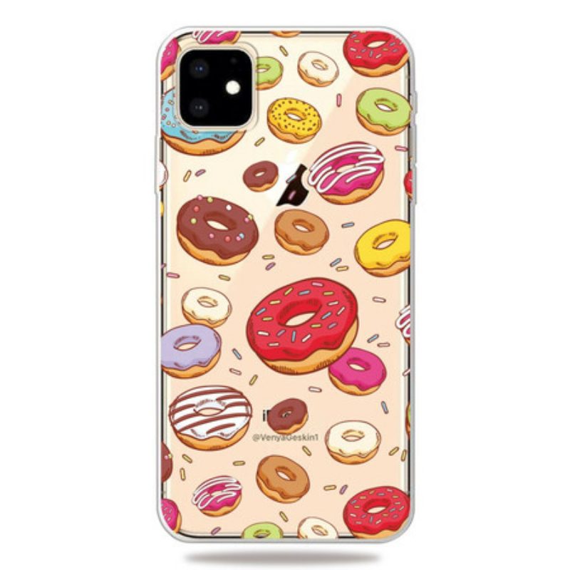 Hülle Für iPhone 11 Ich Liebe Donuts