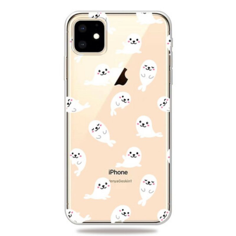 Hülle Für iPhone 11 Top Seelöwen