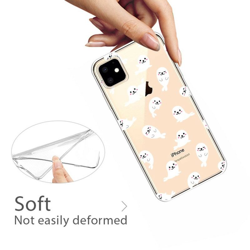 Hülle Für iPhone 11 Top Seelöwen