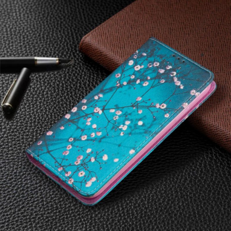 Schutzhülle Für iPhone 11 Flip Case Blühende Zweige