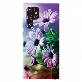 Handyhülle Für Samsung Galaxy S22 Ultra 5G Realistische Blumen