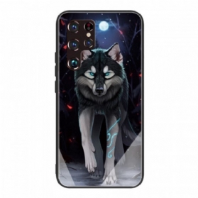 Handyhülle Für Samsung Galaxy S22 Ultra 5G Wolf