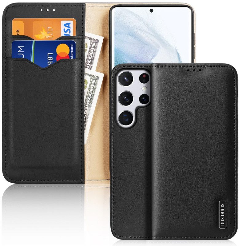 Schutzhülle Für Samsung Galaxy S22 Ultra 5G Flip Case Rfid Dux Ducis