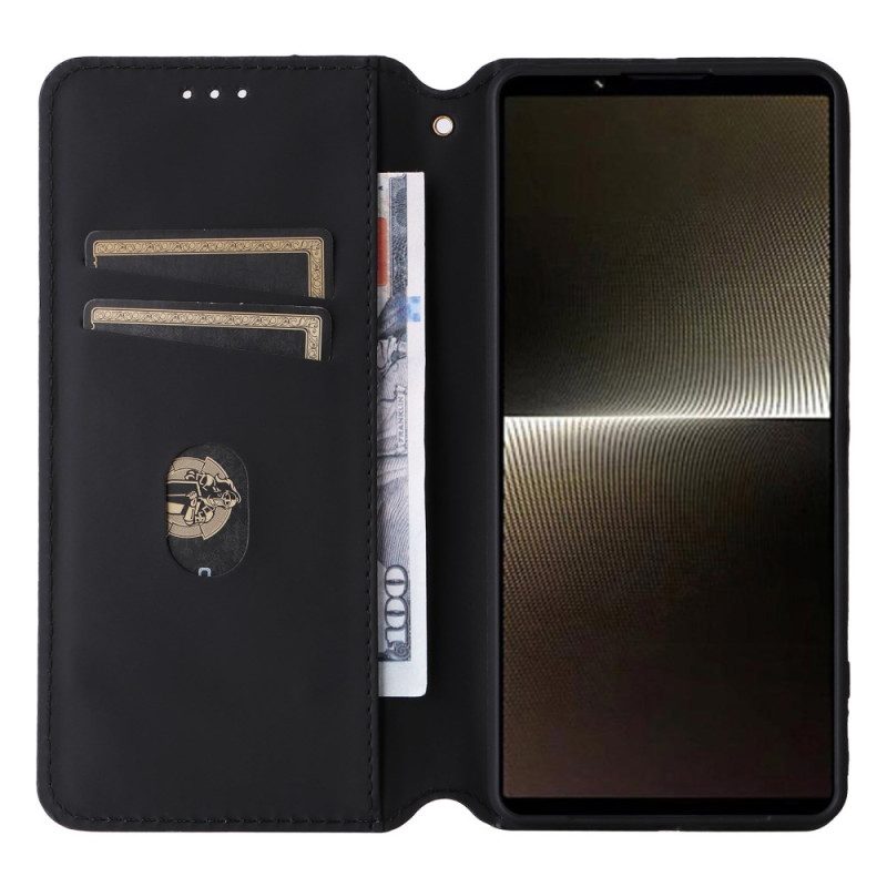 Flip Case Für Sony Xperia 1 Vi 3d-diamantmuster