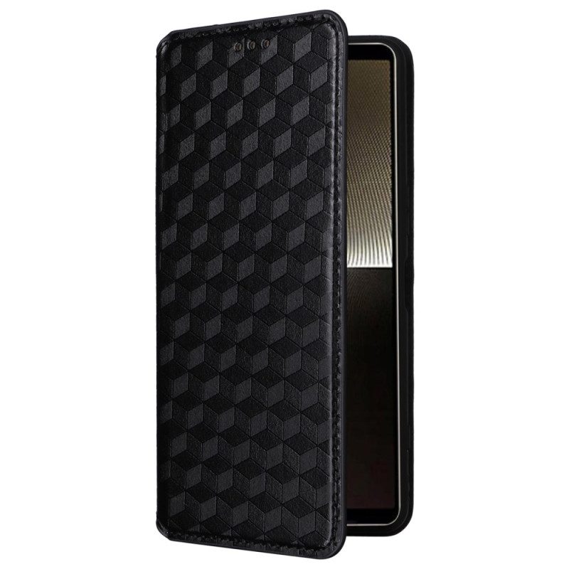 Flip Case Für Sony Xperia 1 Vi 3d-diamantmuster