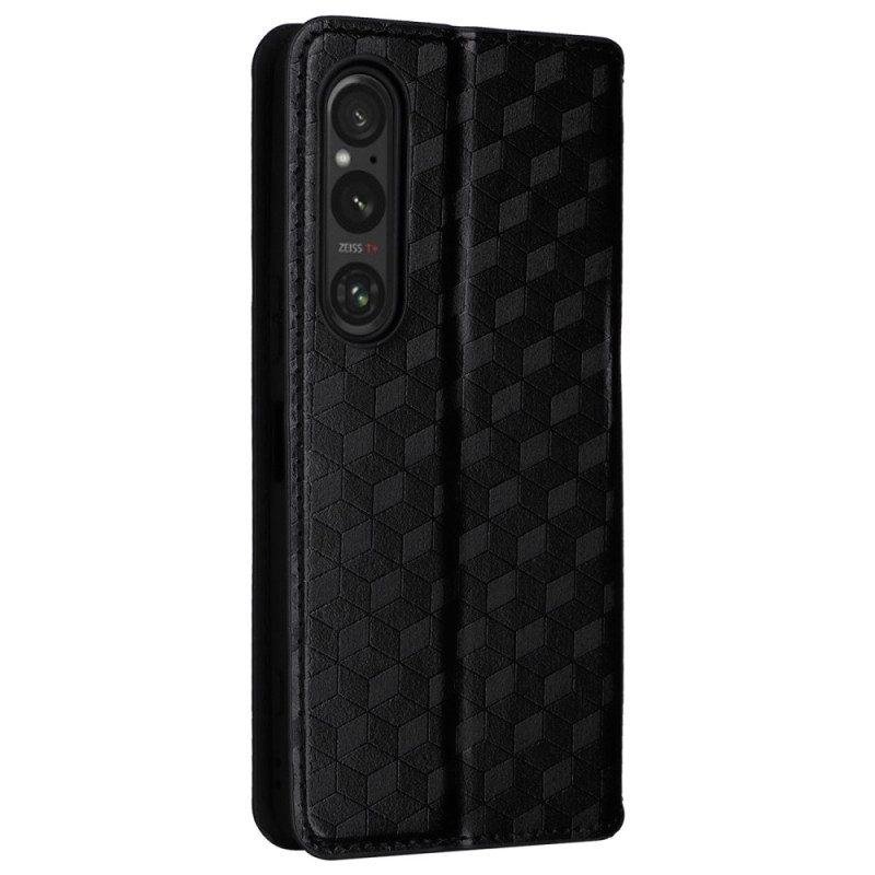 Flip Case Für Sony Xperia 1 Vi 3d-diamantmuster