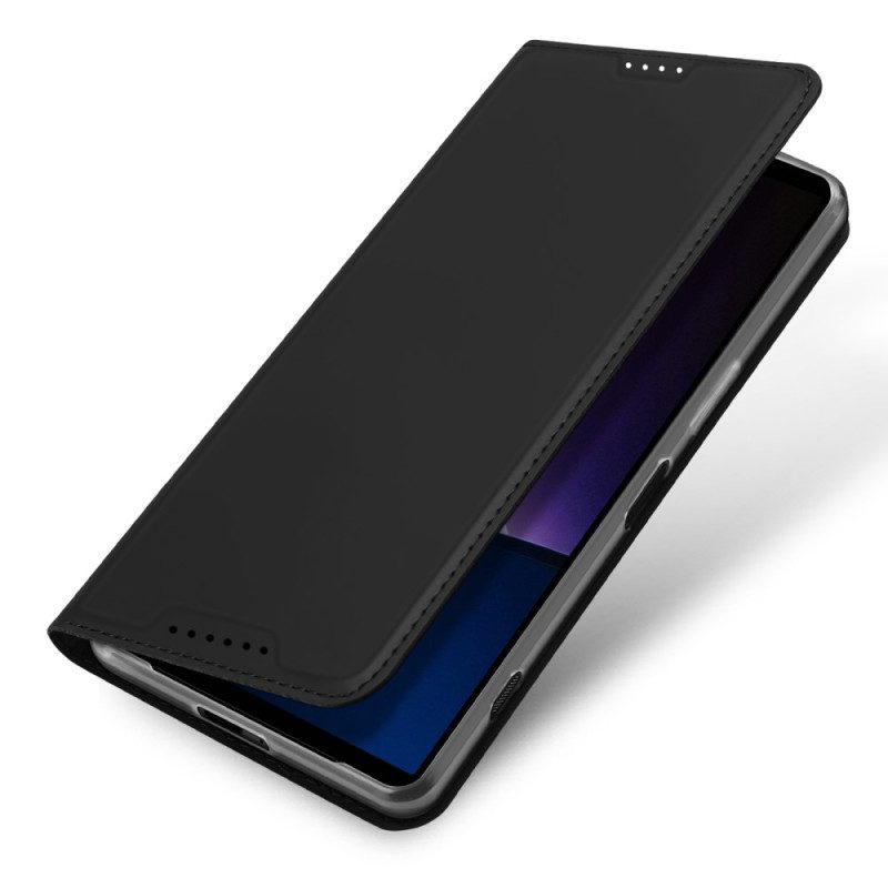 Flip Case Für Sony Xperia 1 Vi Skin Pro Series Dux Ducis