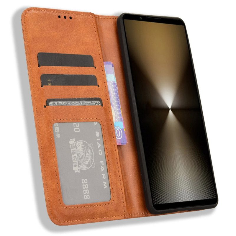 Flip Case Sony Xperia 1 Vi Wein