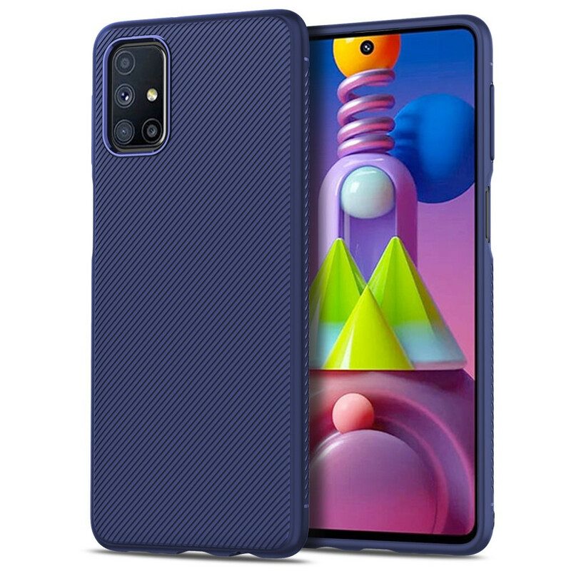 Hülle Für Samsung Galaxy M51 Twill Der Jazz-serie