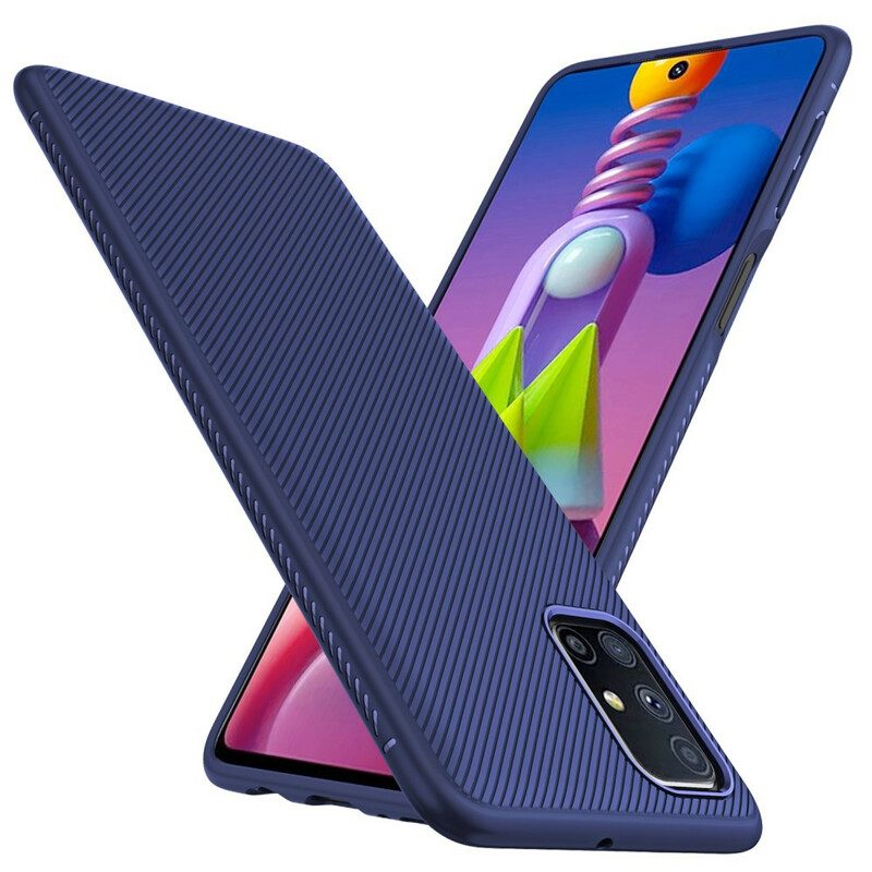 Hülle Für Samsung Galaxy M51 Twill Der Jazz-serie