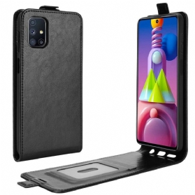 Lederhüllen Für Samsung Galaxy M51 Flip Case Vertikale Klappe In Lederoptik