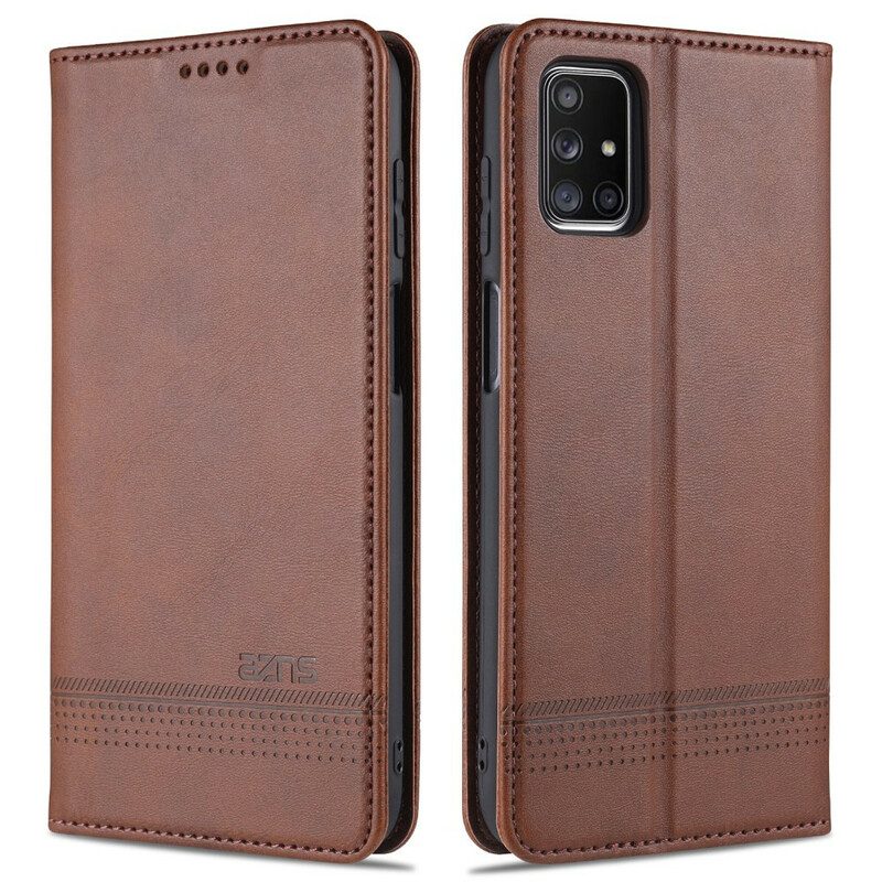 Schutzhülle Für Samsung Galaxy M51 Flip Case Azns Leder-styling