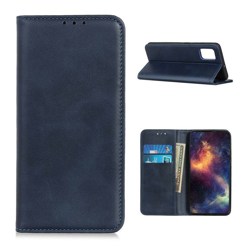 Schutzhülle Für Samsung Galaxy M51 Flip Case Spaltleder