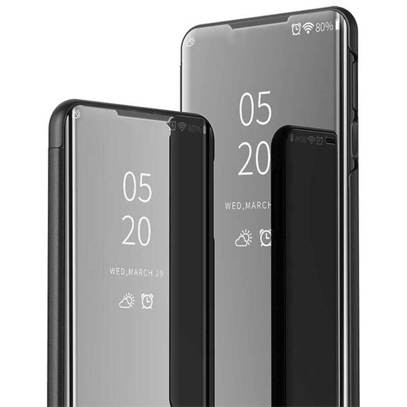 Schutzhülle Für Samsung Galaxy M51 Spiegel Und Kunstleder