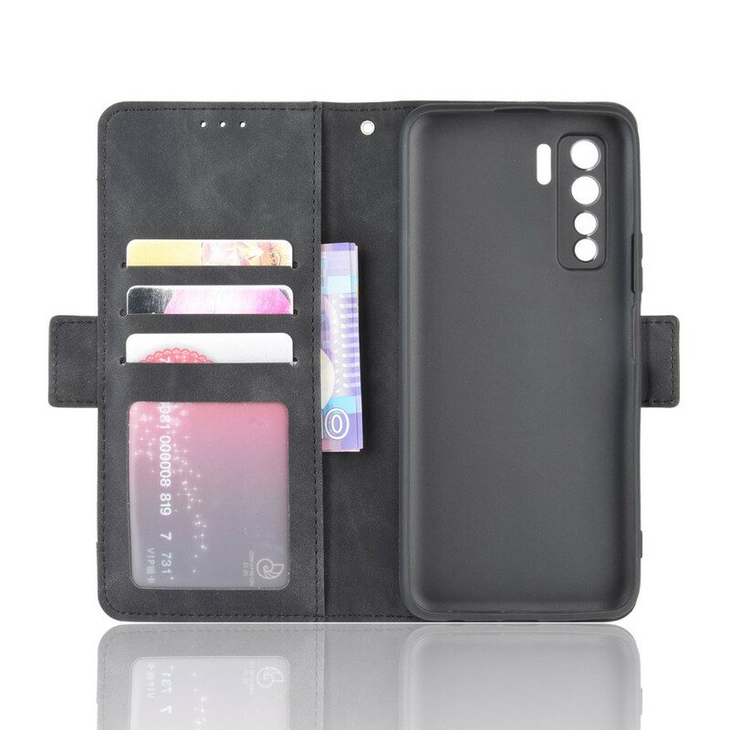 Flip Case Für Huawei P40 Lite 5G Multi-card Premier Class