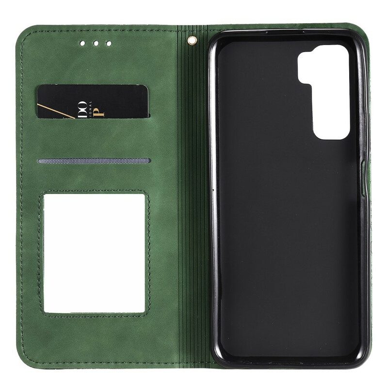 Schutzhülle Für Huawei P40 Lite 5G Flip Case Sternendruck