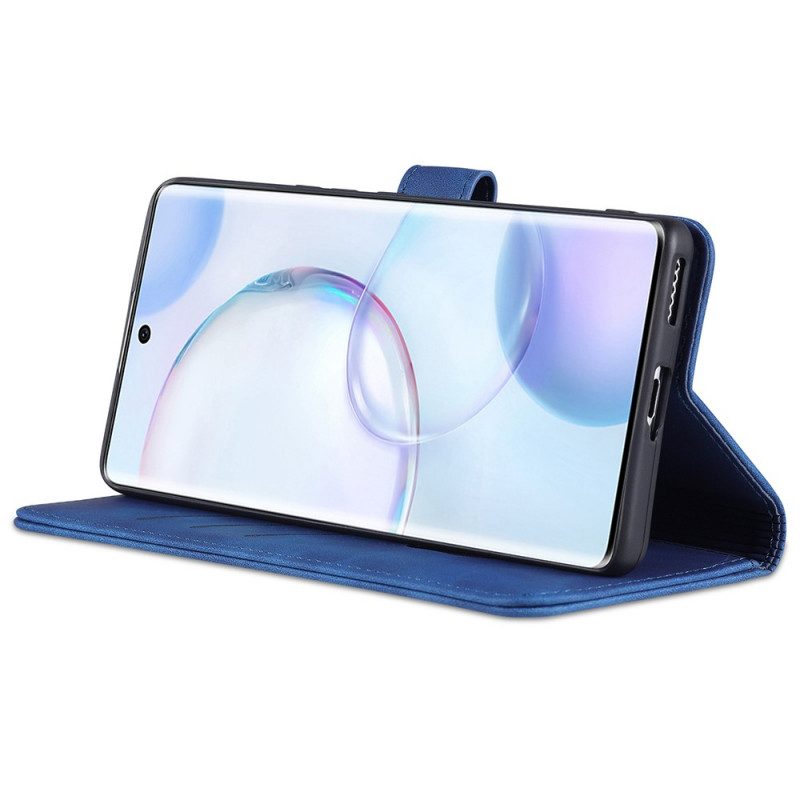 Flip Case Für Huawei Nova 9 Azns Ledereffekt