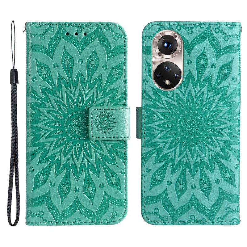 Flip Case Für Huawei Nova 9 Sonnenblume