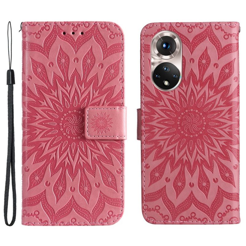 Flip Case Für Huawei Nova 9 Sonnenblume