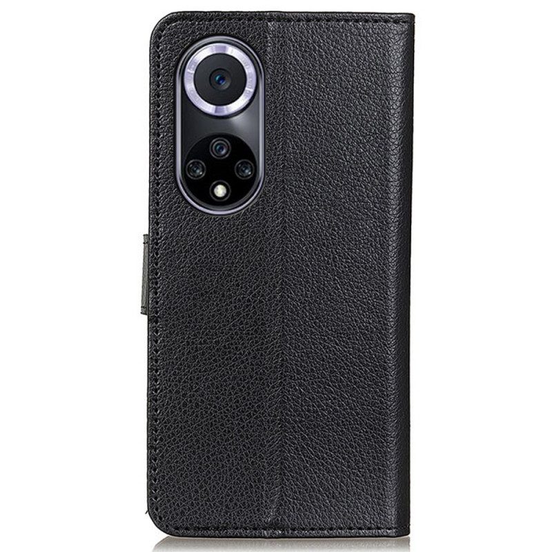 Flip Case Für Huawei Nova 9 Traditionell Litschi