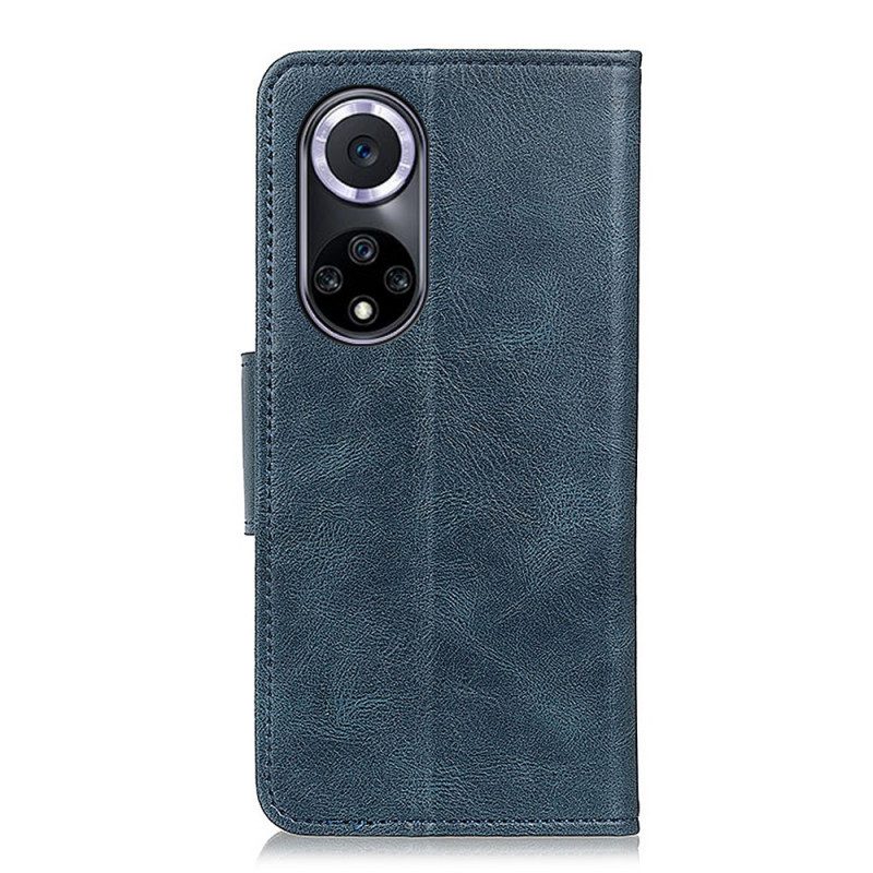 Flip Case Für Huawei Nova 9 Wendeverschluss In Lederoptik